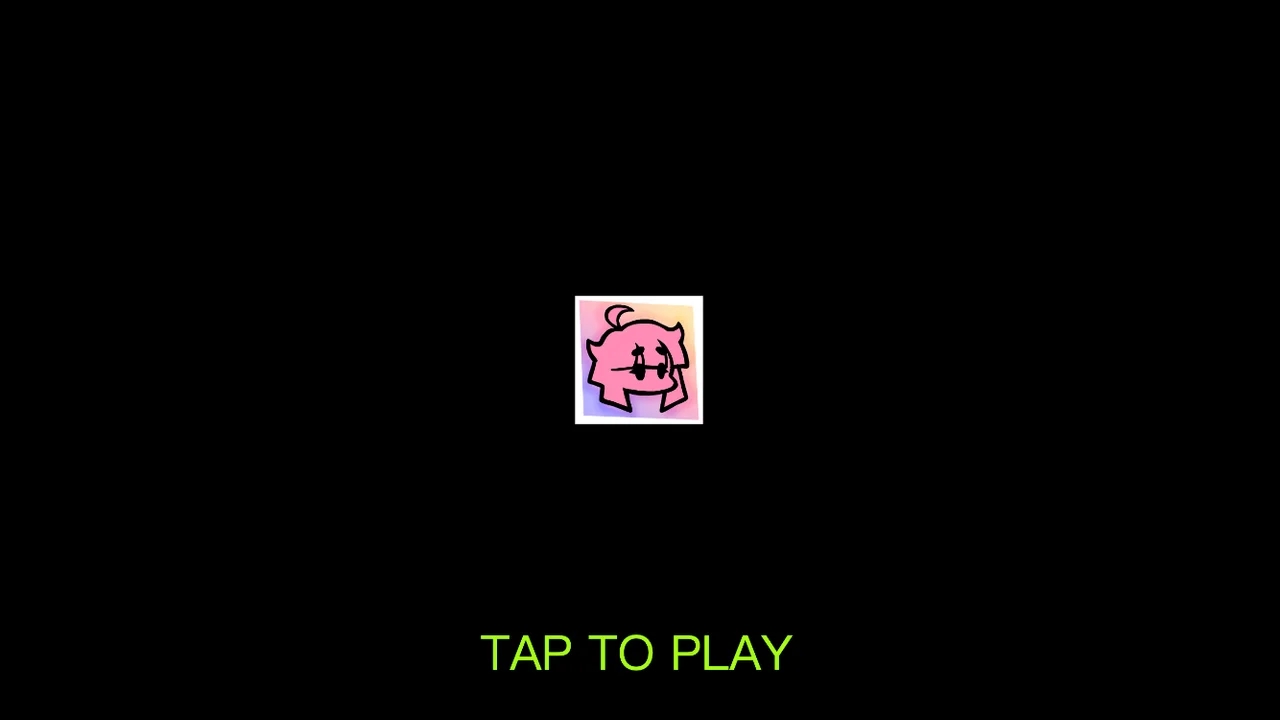 QT Rewired start screen with a pink character icon and green Tap to Play prompt